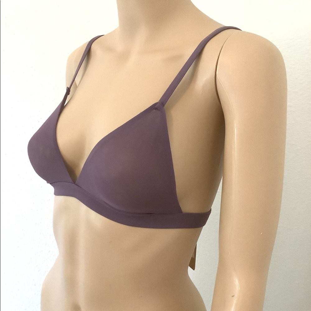 SKIMS Bralette Women’s Sz XXS, BR-TRI-0032, Plum